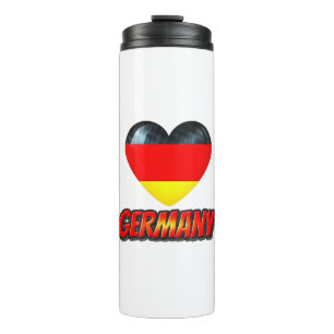 Duitsland Heart Thermosbeker