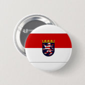 Duitsland Hessen Ronde Button 5,7 Cm (Voorkant /achterkant)