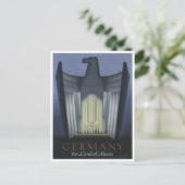 Duitsland, het Briefkaart van de Muziekreis (Staand voorkant)