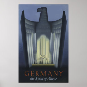 Duitsland, het Poster van de Muziekreis