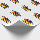 Duitsland Ice Hockey Cadeaupapier (Hoek)
