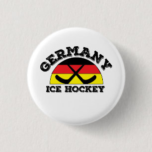 Duitsland Ice Hockey Ronde Button 3,2 Cm