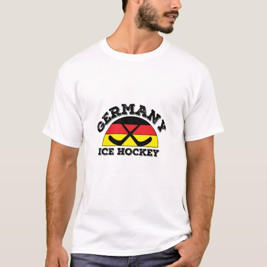 Duitsland Ice Hockey T-shirt (Voorkant)