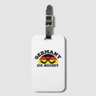 Duitsland IJshockey Bagagelabel