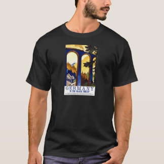 Duitsland in het zwarte bos t-shirt
