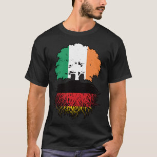 Duitsland - Irish Tree Roots Flag T-shirt