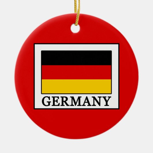 Duitsland Keramisch Ornament (Voorkant)