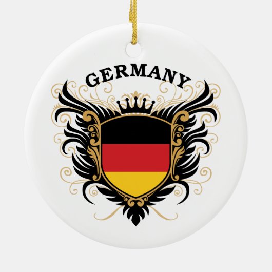 Duitsland Keramisch Ornament (Achterkant)