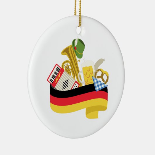 Duitsland Keramisch Ornament (Rechts)