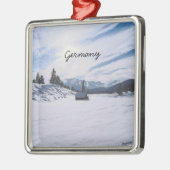Duitsland kerstversiering metalen ornament (Links)