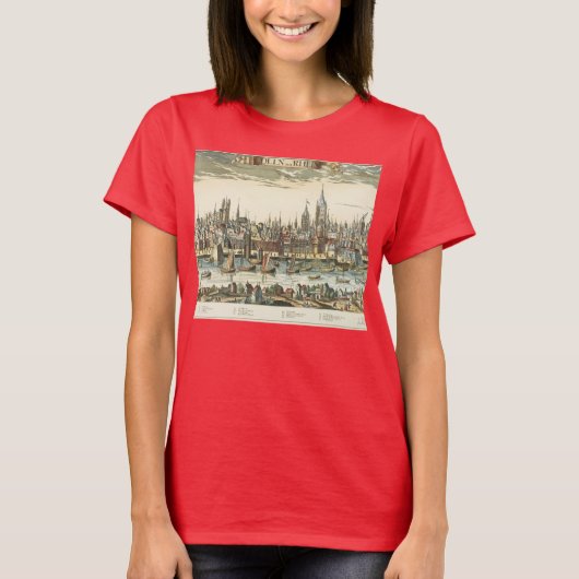 Duitsland: Keulen 1710 T-shirt (Voorkant)