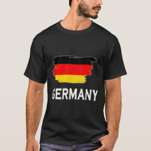 Duitsland Land Duitse Vlag Voor Mannen Vrouwen Kin T-shirt