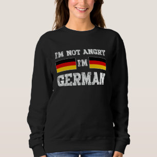 Duitsland Leuk Ik ben niet boos Ik ben een Duitse Trui