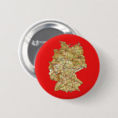 Duitsland Map Button (Voorkant /achterkant)