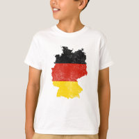 Duitsland Map Flag Gift