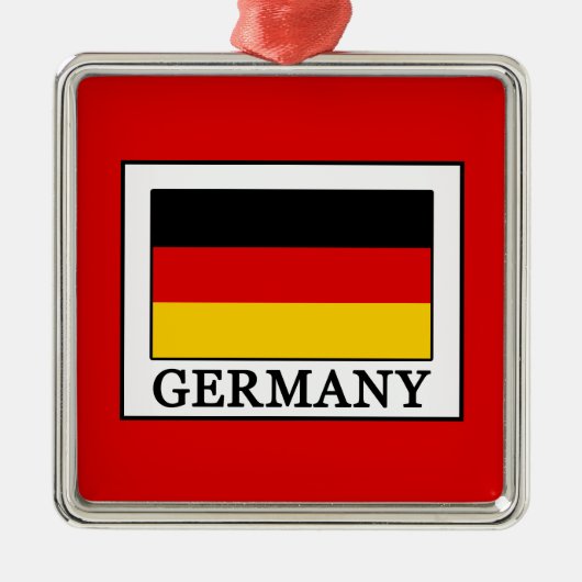 Duitsland Metalen Ornament (Voorkant)