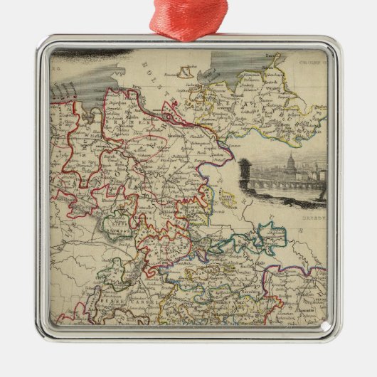 Duitsland Metalen Ornament (Voorkant)