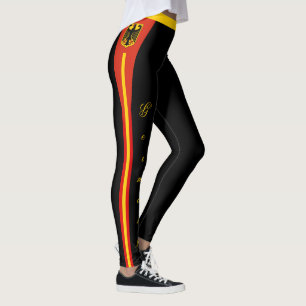 Duitsland mode leggings, patriottisch, Duitse vlag Leggings
