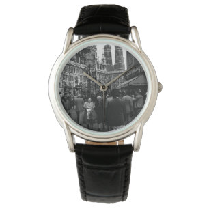  Duitsland München Frauenkirche Frauenplatz Wa Horloge