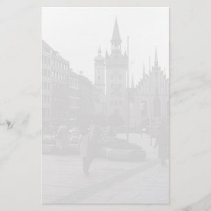  Duitsland München Kerk Marienplatz 1970 Briefpapier