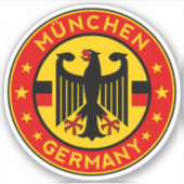 Duitsland, München Sticker (Voorkant)