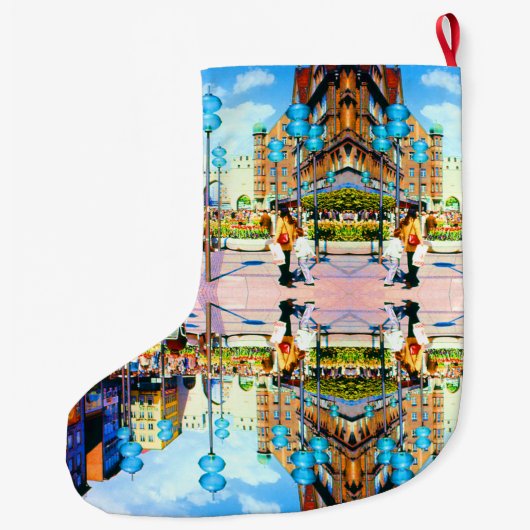 Duitsland München Towngate Karistor Grote Kerstsok (Achterkant)