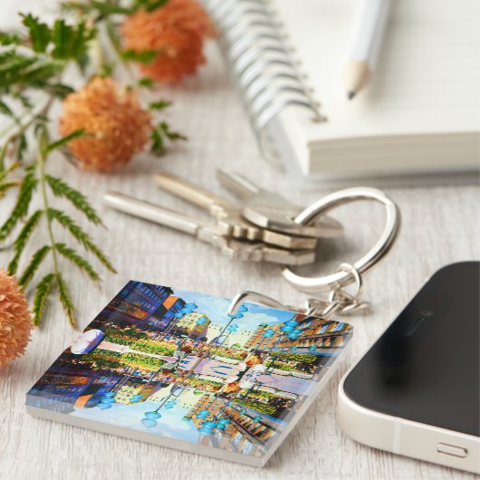 Duitsland München Towngate Karistor Sleutelhanger (Voorkant Rechts)