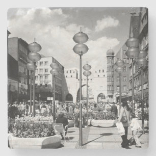 Duitsland München Towngate Karistor Stenen Onderzetter