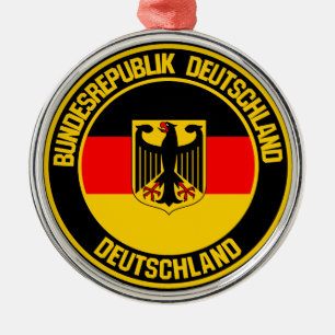 Duitsland om Embleem Metalen Ornament