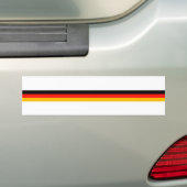 Duitsland ontwerp bumpersticker (Op auto)
