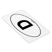 Duitsland Oval Magneet (Rechterzijde)