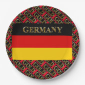 DUITSLAND PAPIEREN BORDJE (Voorkant)