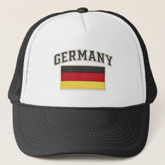 Duitsland Patriottische Vlag Geborduurde Hoed Trucker Pet