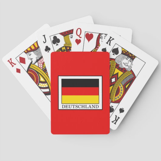 Duitsland Pokerkaarten (Achterkant)