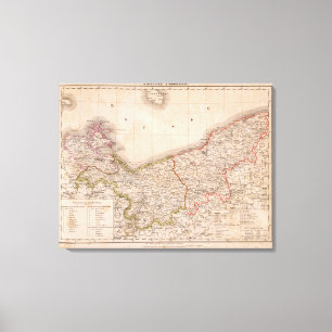 Duitsland, Polen Canvas Afdruk
