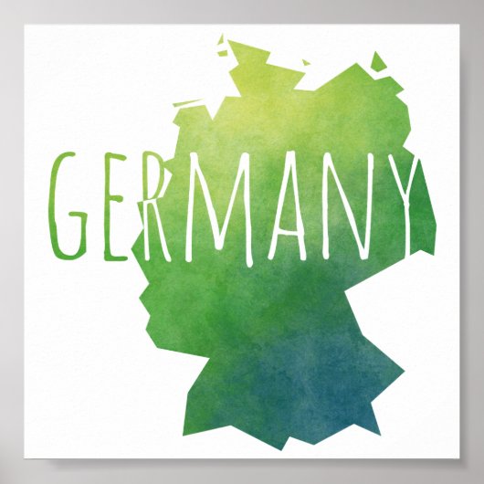 Duitsland Poster (Voorkant)