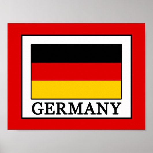 Duitsland Poster (Voorkant)