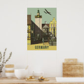 Duitsland Poster voor reizen (Keuken)