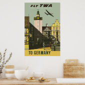 Duitsland Poster voor reizen (Keuken)
