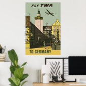 Duitsland Poster voor reizen (Thuiskantoor)