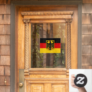 Duitsland Raambord, Adelaar, Cling, Duitse vlag Raamsticker
