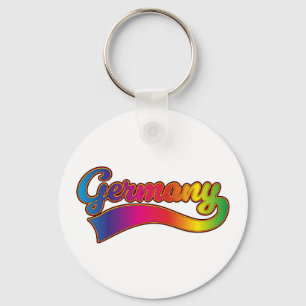Duitsland Regenboog logo Sleutelhanger