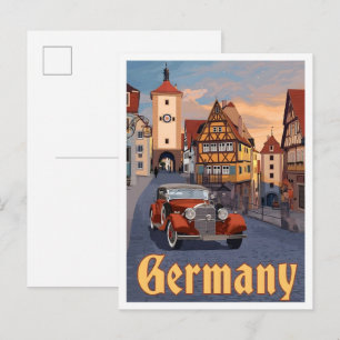 Duitsland Reis naar het verleden Briefkaart