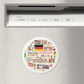 Duitsland reispictogrammen magneet (Insitu (Vaatwasser))