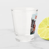 Duitsland rijtjeshuizen shot glas (Links)