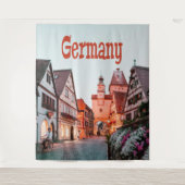 Duitsland rijtjeshuizen wandkleed (Voorkant)