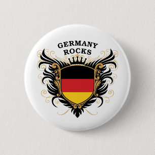 Duitsland Rocks Ronde Button 5,7 Cm