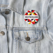 Duitsland Ronde Button 5,7 Cm (In situ)