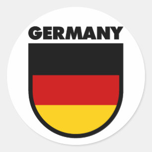 Duitsland Ronde Sticker
