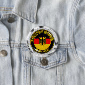 Duitsland Round Emblem Ronde Button 7,6 Cm (In situ)